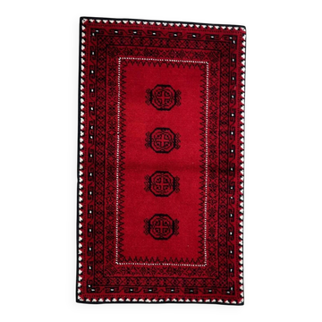 Tapis Savonnerie vintage français 3,8' x 6,5' années 1960 - 1C1226