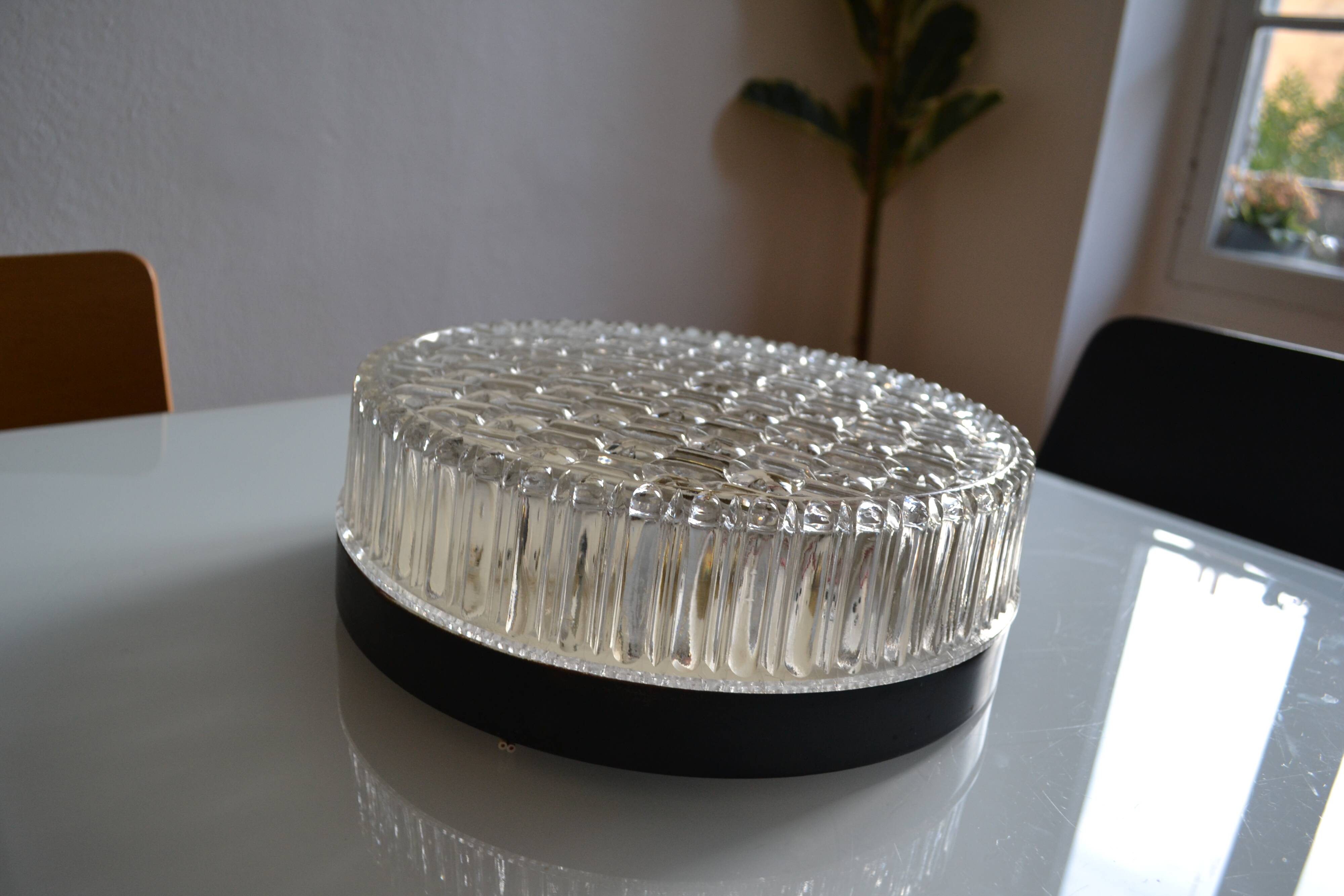 Ceiling or wall lamp by Helena Tynell @ Limburg Finland 1960s Scandinavian