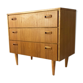 1960’s mid century petite chest of drawers