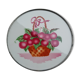 Dessous de plat, panier de cerises
