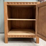 Art Deco oak jam jar (renovated)