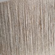 Lampe à poser en grès et jute naturelle