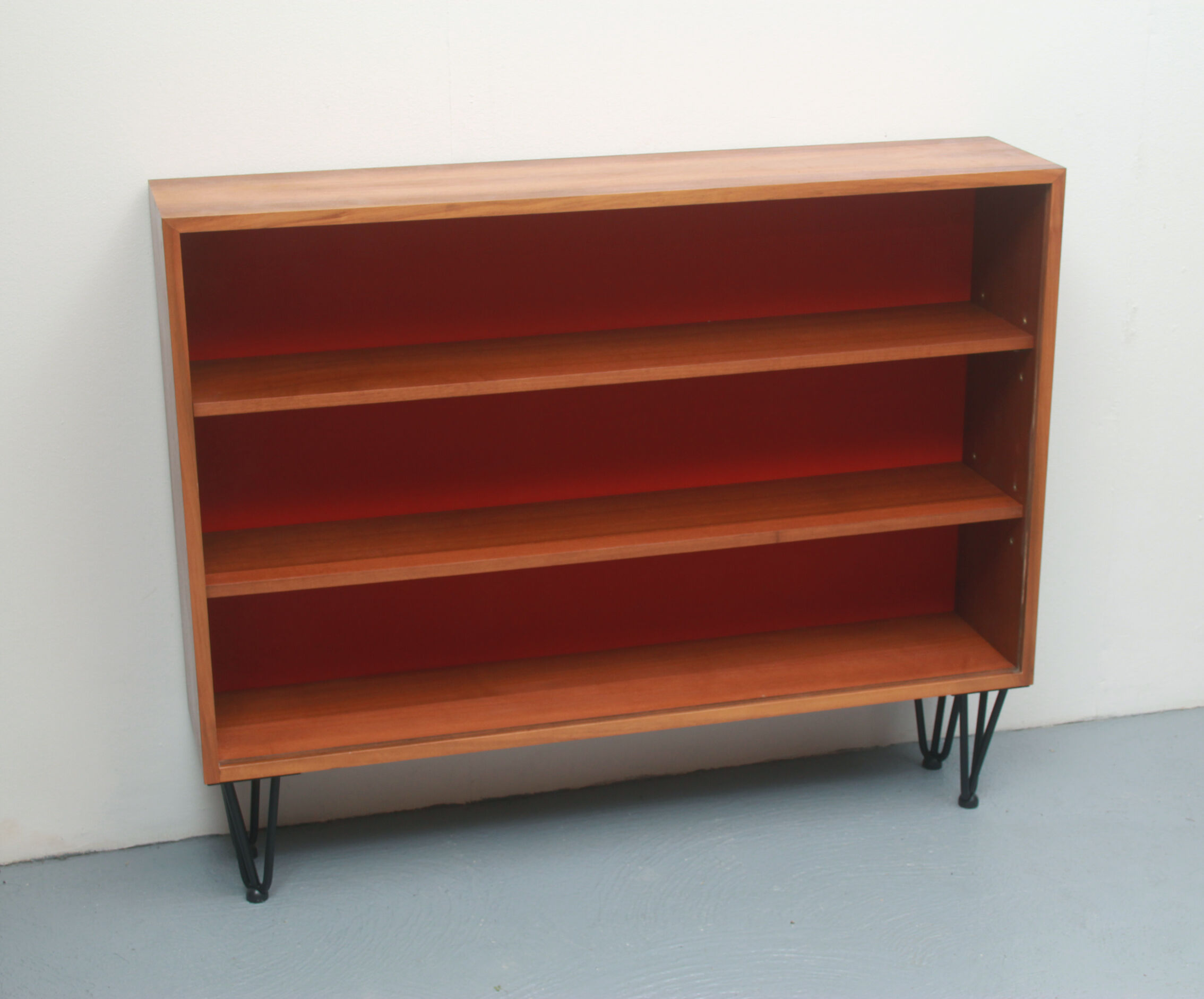 1960s book shelf in walnut