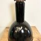 Set of 4 Industrial Bauhaus Black Enamel Pendant Lamps, 1960s