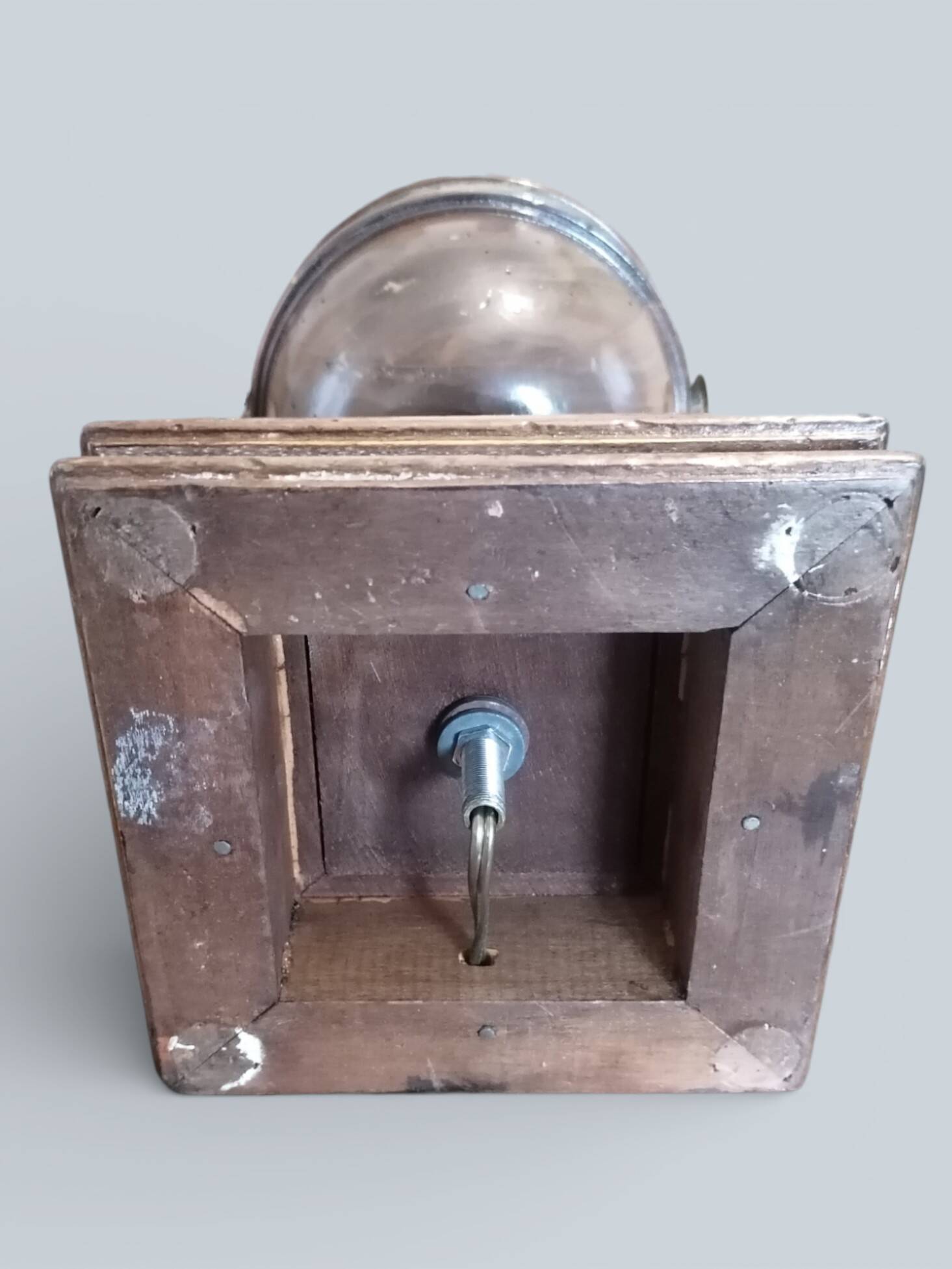 Lampe amphore en bois massif - Style 1er empire.