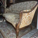 Louis XV sofa in oak