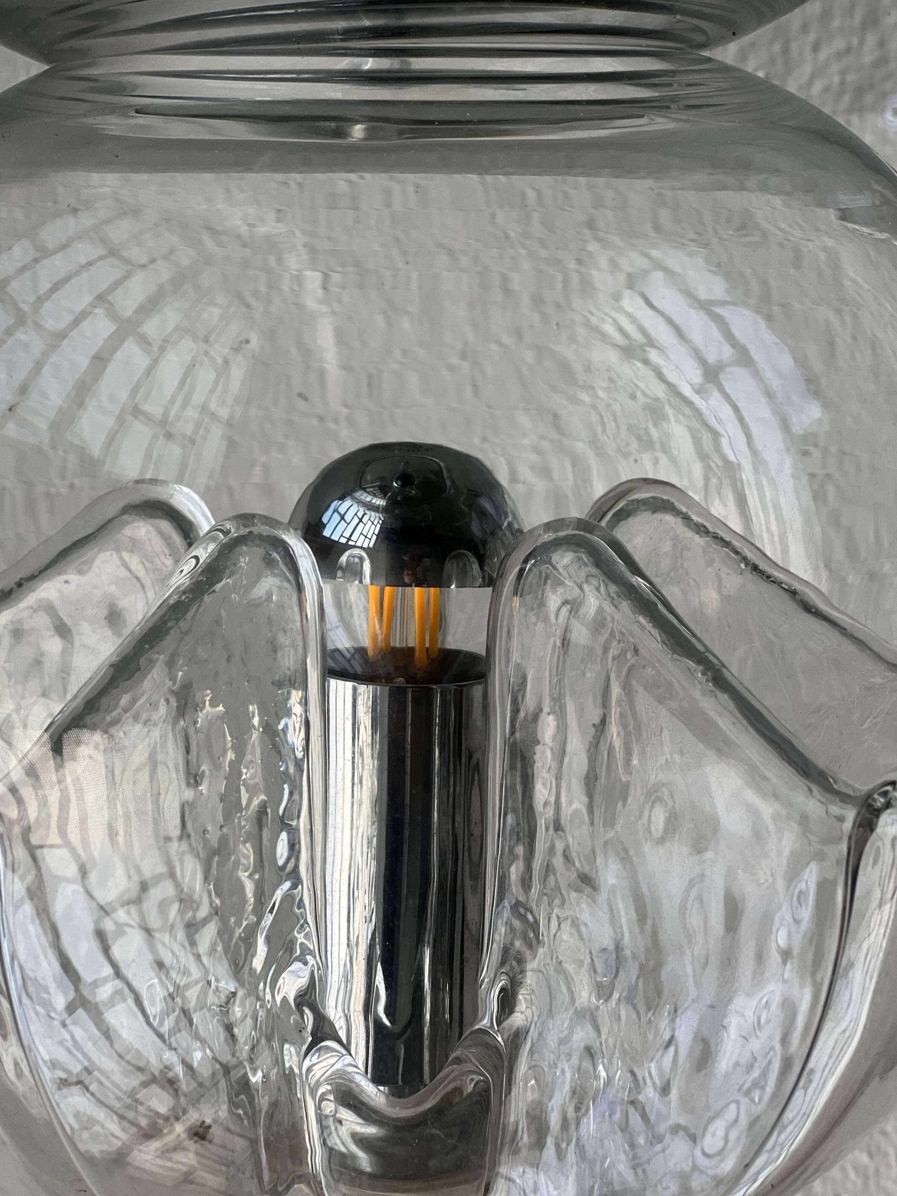 Rare Pair of table/bedsidetabe lamps by Toni Zuccheri for VeArt,  1970's