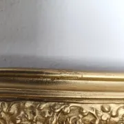Louis Philippe mirror with ornate frame