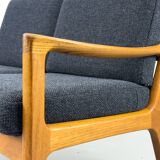 Vintage Two-Seater Senator Sofa in Teak by Ole Wanscher