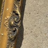 Miroir en bois de style Biedermeier