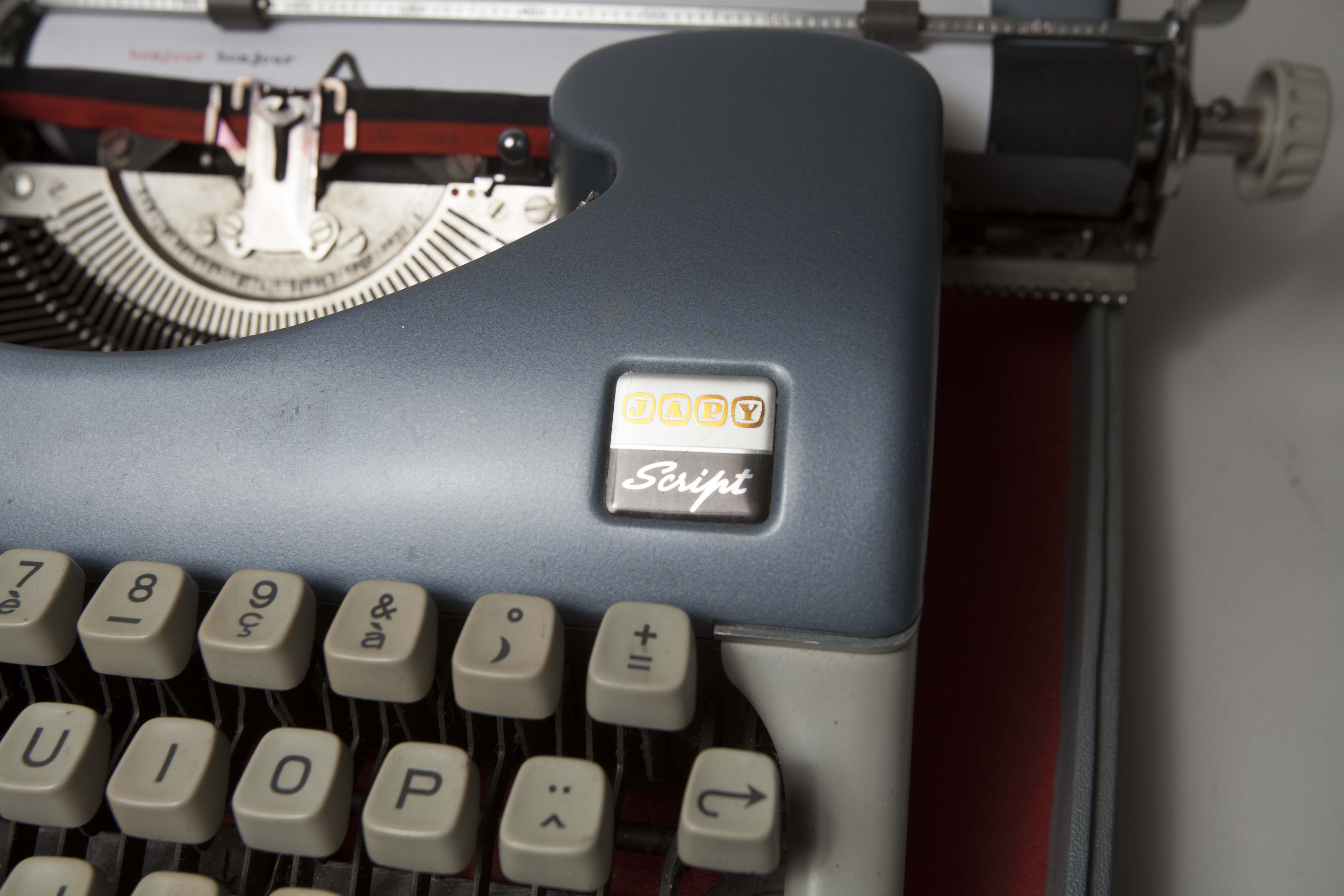 Japy Script typewriter 1960