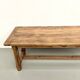 Table de ferme XIXe siècle en chêne et noyer