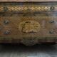 Commode ancienne en marqueterie de style Louis XVI