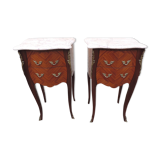Pair of beside table of Louis XV style