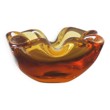 Vintage Italian Glass Bowl, 1970s