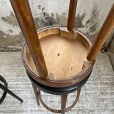 Set of three high bistro stools
