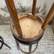 Set of three high bistro stools