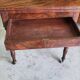 TABLE A JEUX EN ACAJOU ECRITOIRE BUREAU