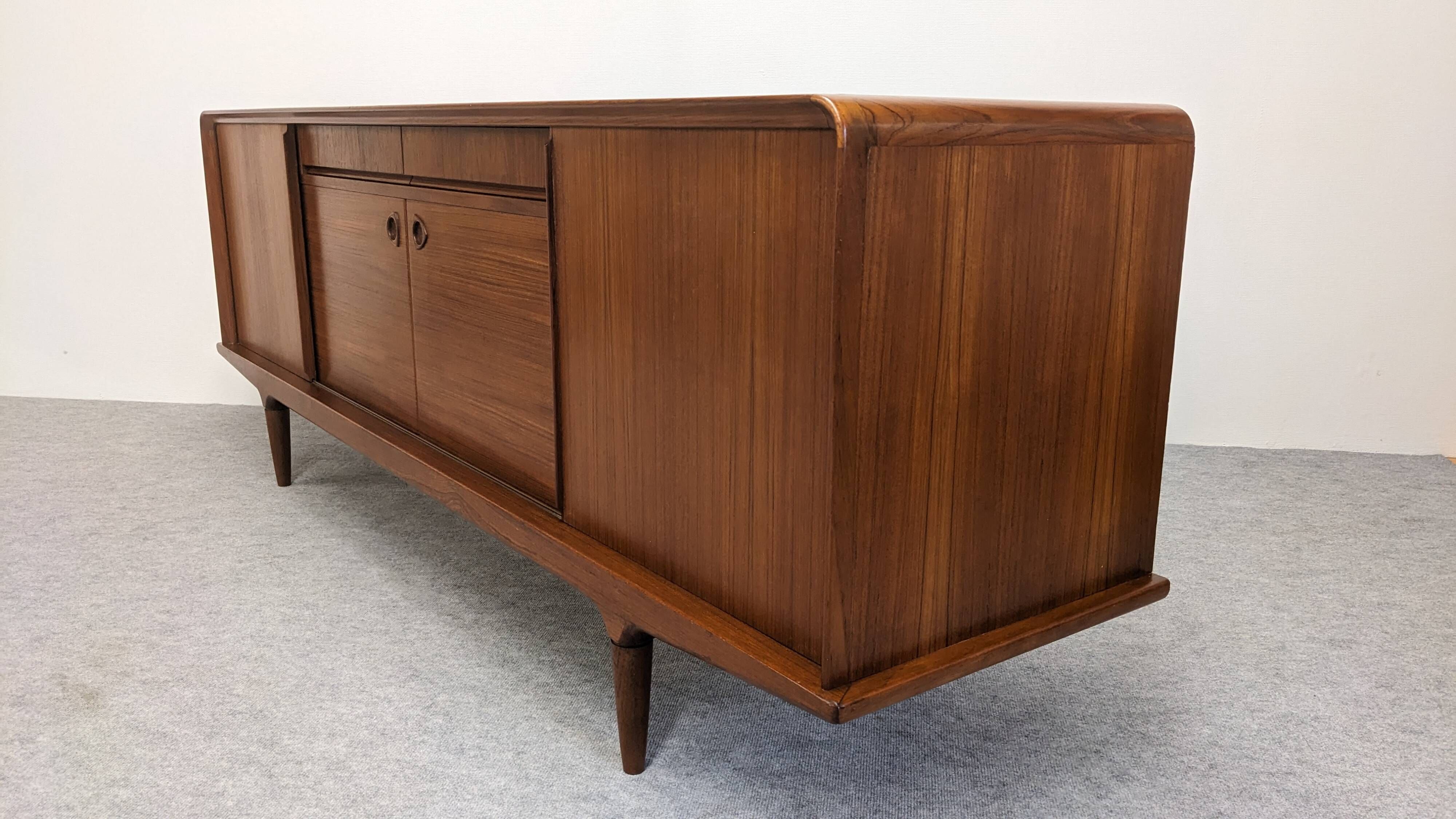 Teak sideboard by Johannes Andersen for Clausen & Son, Denmark 1960.