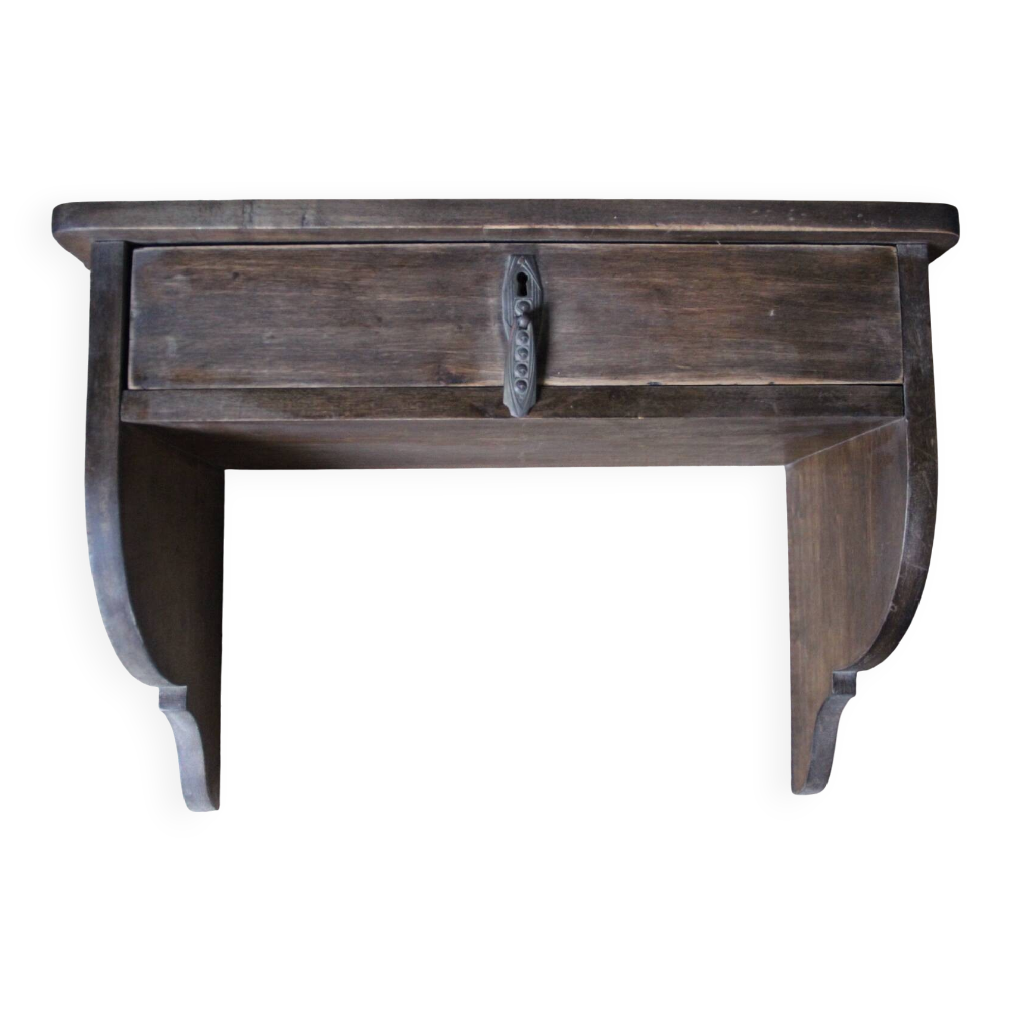 Side shelf with drawer