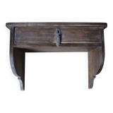 Side shelf with drawer