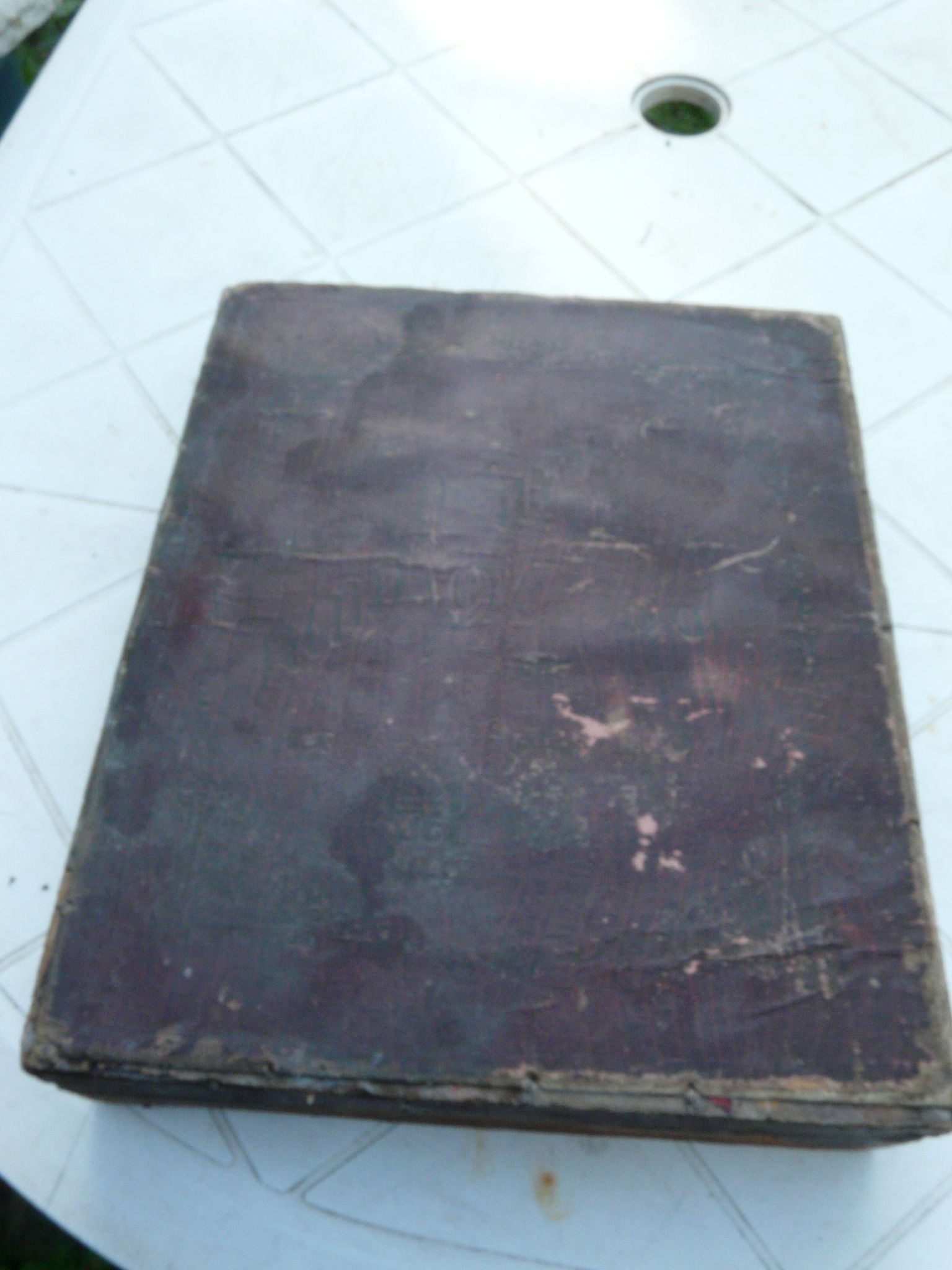 Boîte de jeu nain jaune atlas vintage 1920  avec pions