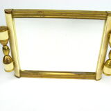 Plateau miroir art déco
