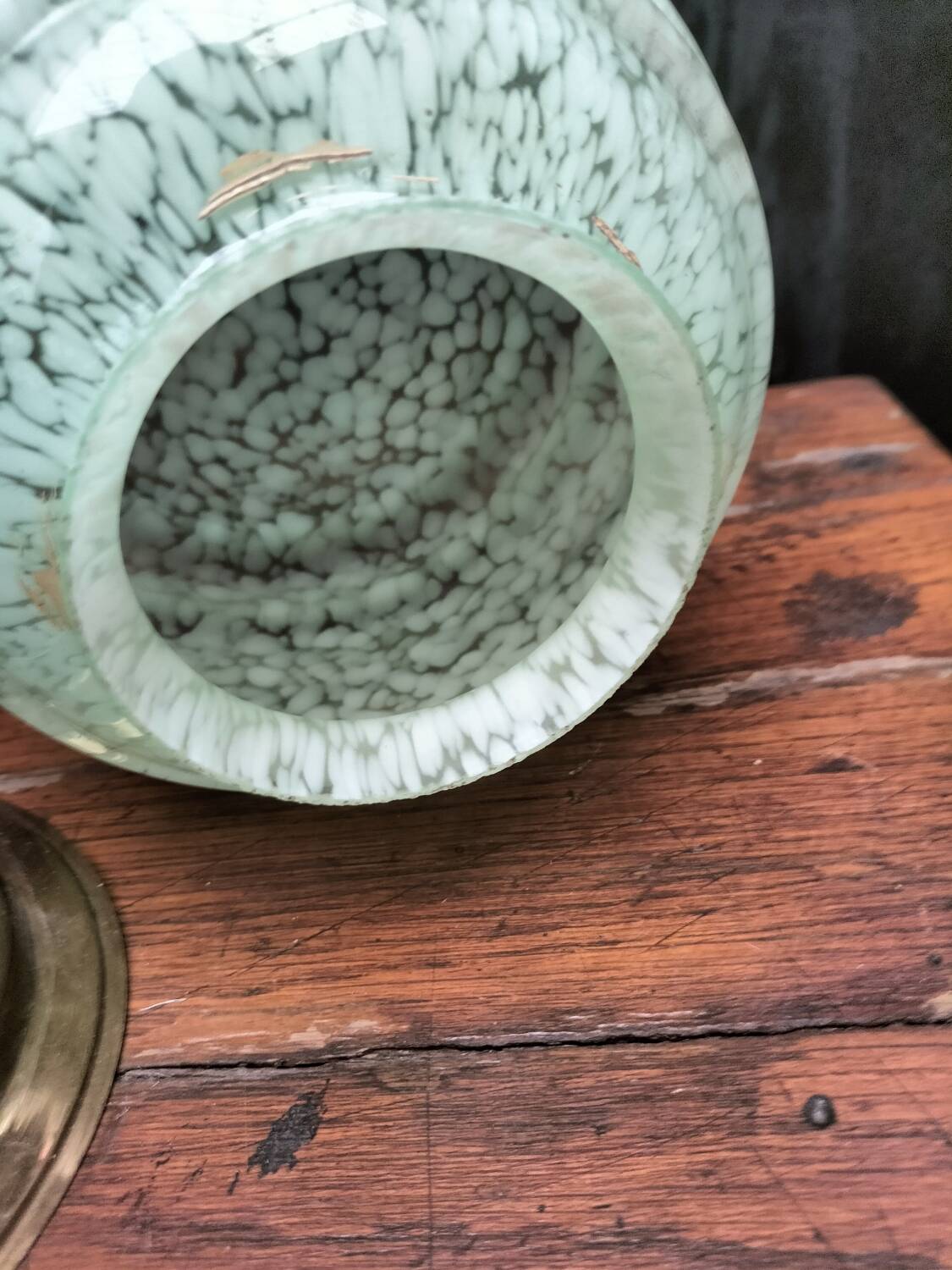 Clichy glass ceiling light