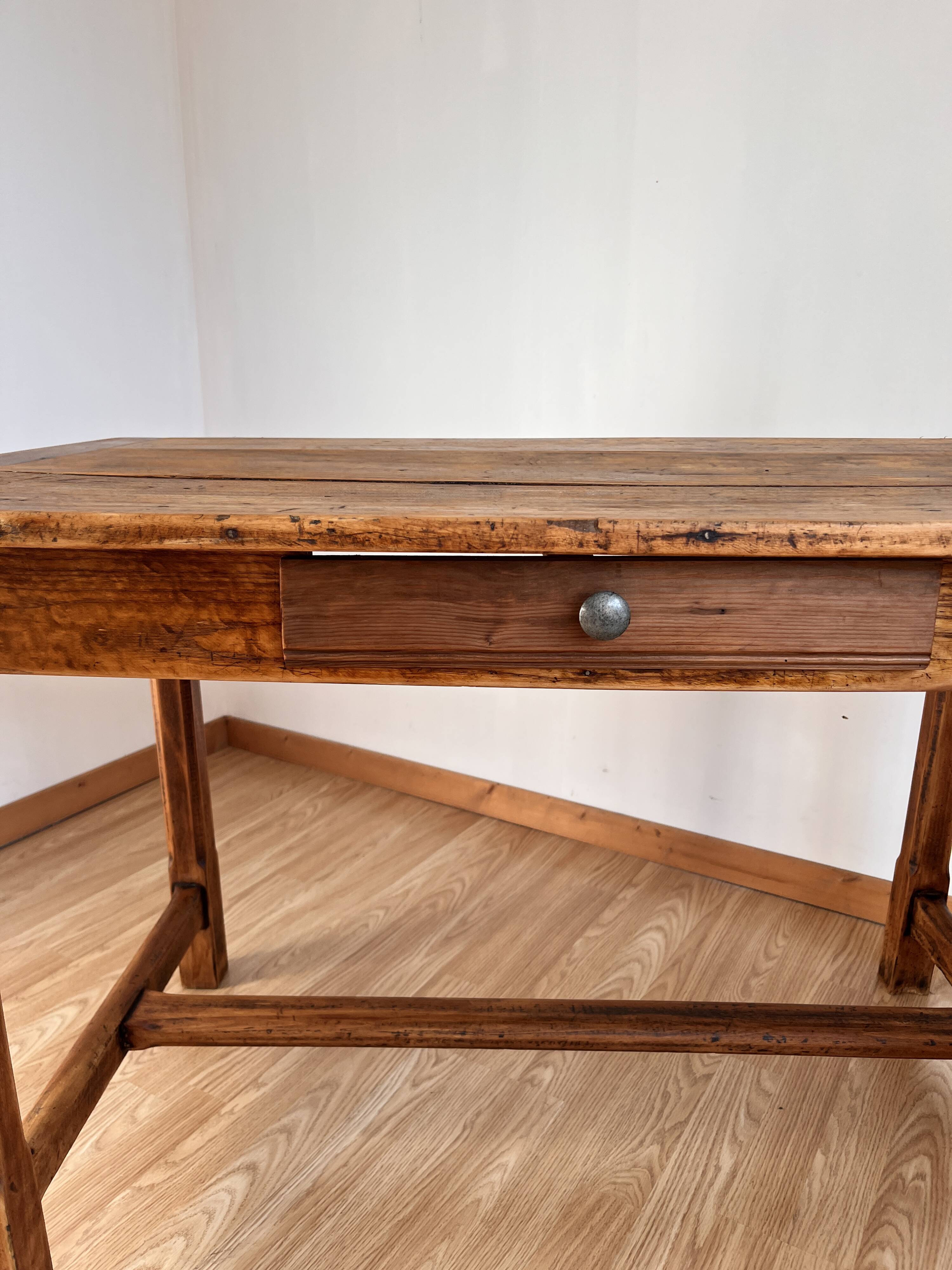 Table de ferme bois