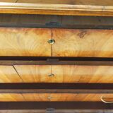 Art Deco walnut chest of drawers