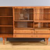 Scandinavian Sideboard in Blond Teak – 1970