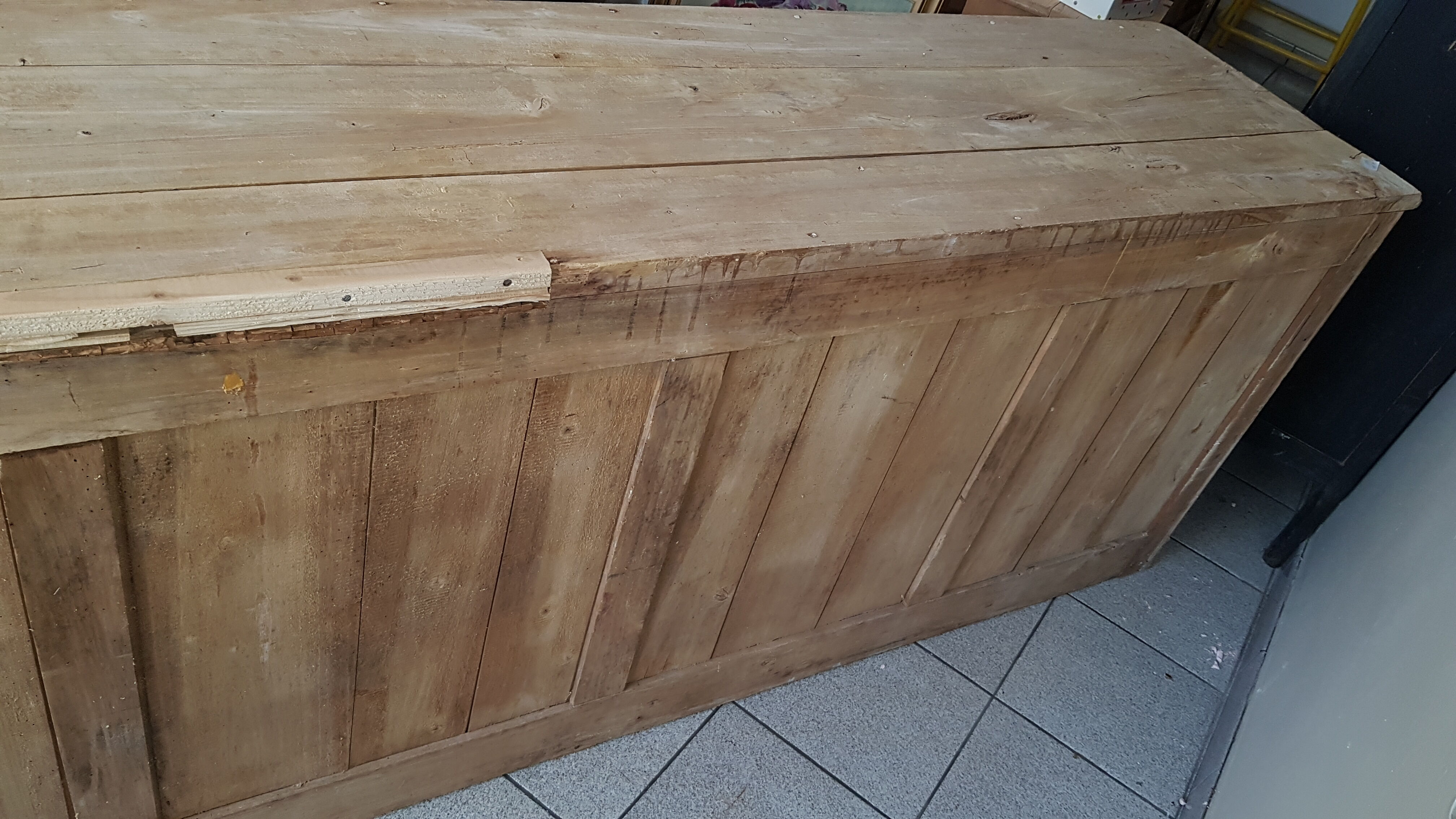 Wooden sideboard
