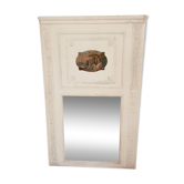 trumeau mirror from the 1920s in painted wood
