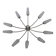 Sputink Ceiling Lamp Mid-Century Design 1960s