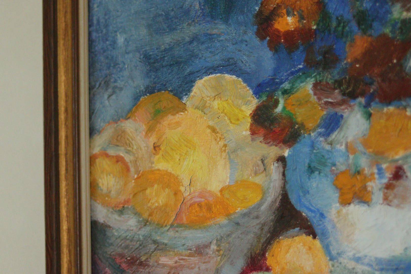 “Still Life Oranges” by M. L. Strunel