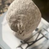 Bust in reconstituted stone