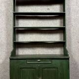 Lacquered wood store display bookcase