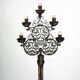 Rare Italian Brutalist floor lamp by Longobard. Italy 1970s