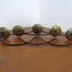 Brutalist Iron Candleholder, 1960s