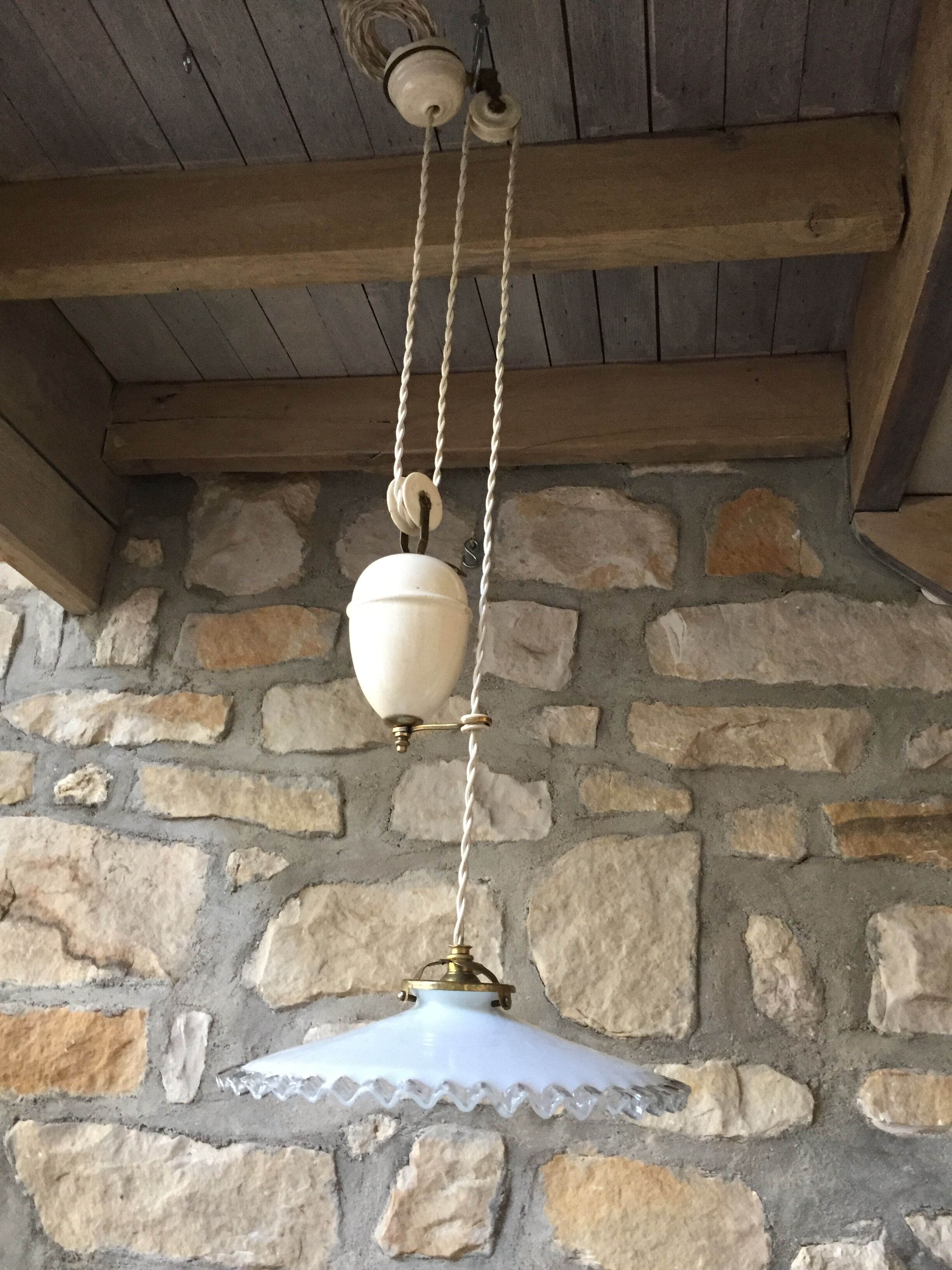 Old hanging lamp