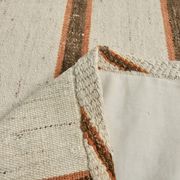 Tapis Kilim marron et beige 2x8, 71x260 cm