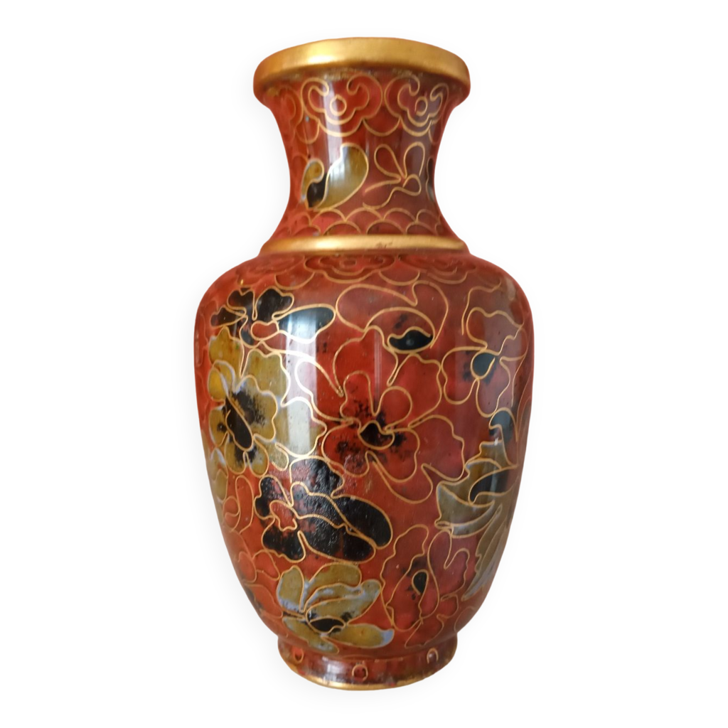 Vase cloisonné Selency