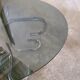 Glass coffee table