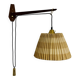 Adjustable Pleated Wall Lamp by Kaiser Leuchten