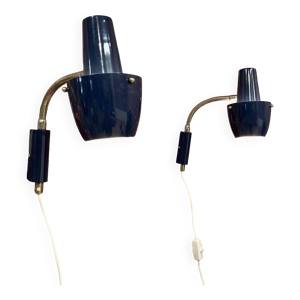 paire d'appliques modulables - 1950