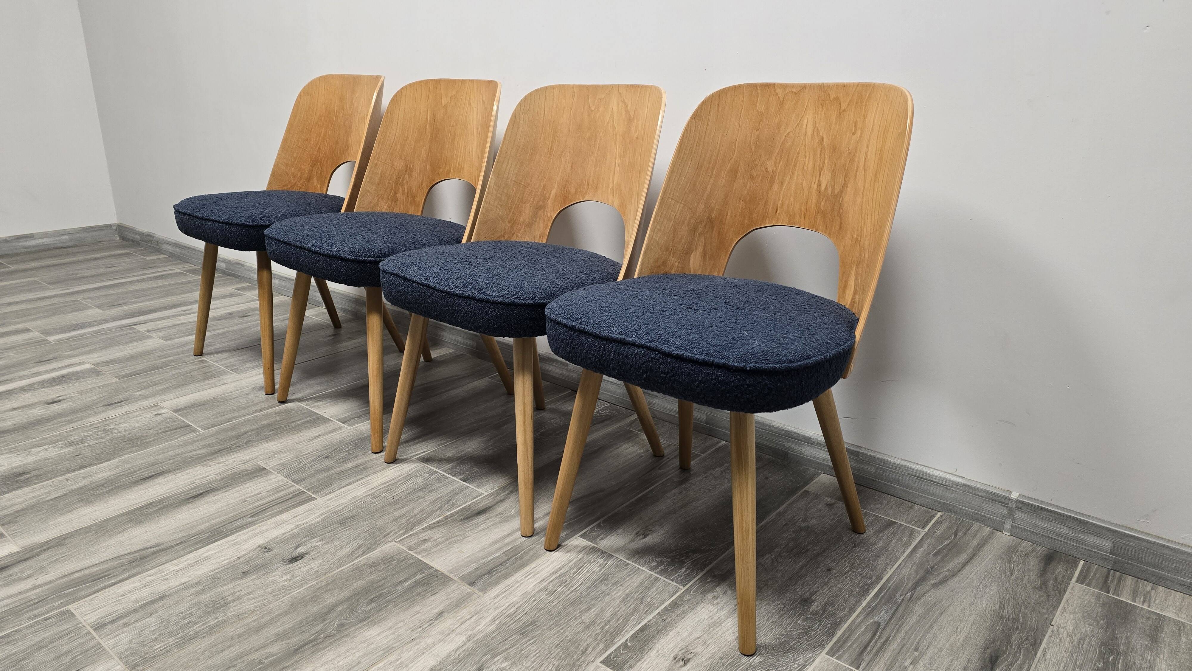 Dining Chairs by Oswald Haerdtl, 1950s, Set of 4