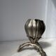 Ashtray flower 1970 silver bronze