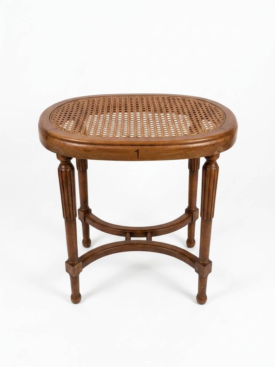 Louis XVI style piano bench