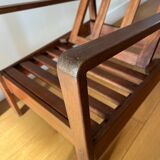 Vintage wooden armchair for children 1960