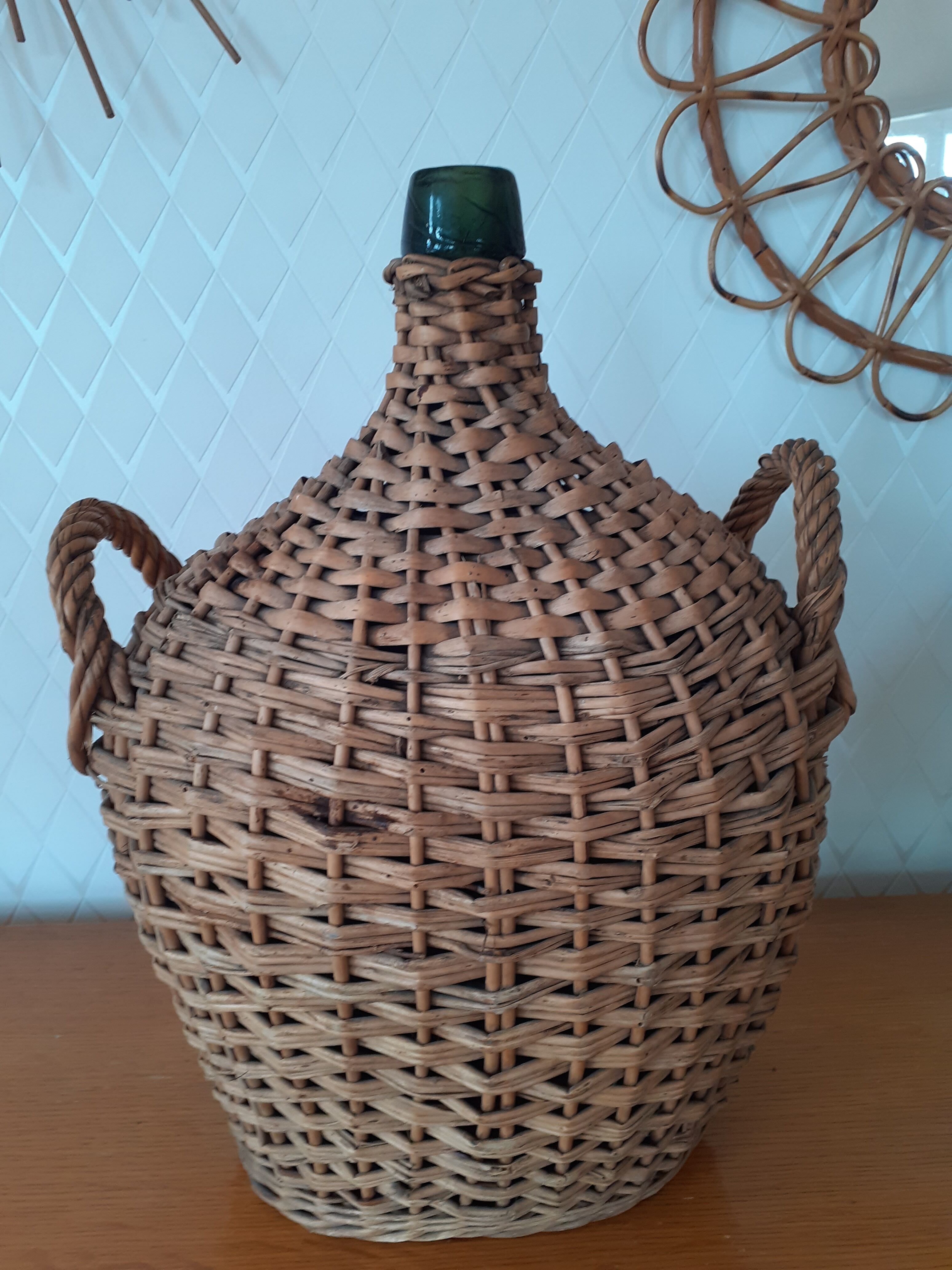 Lady Jeanne Jeanne surrounded by wicker
